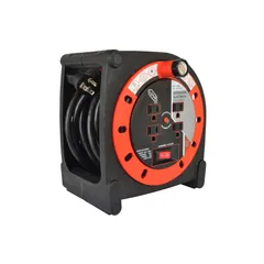 Extensión c/carrete 14 AWG 4t 12m