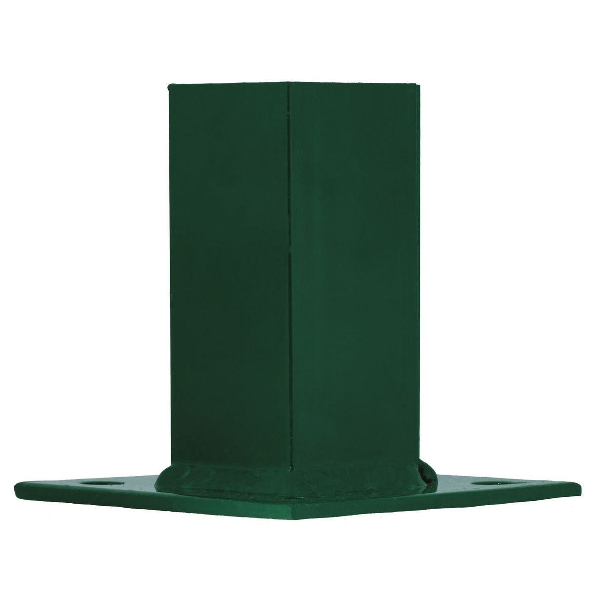 Base verde para poste de 2", marca Mallalux - Foto 2