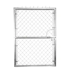 Puerta galvanizada 1 hoja 1 x 1.5 m