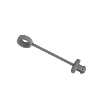 Broche para cinta pl�stica 500 piezas Blanco