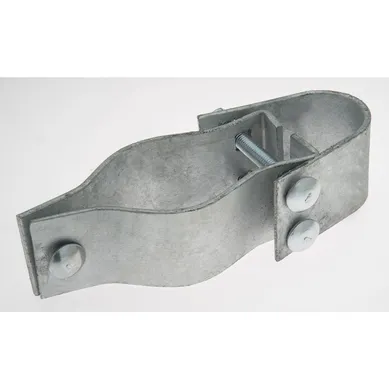 Bisagra industrial para poste de 48 mm