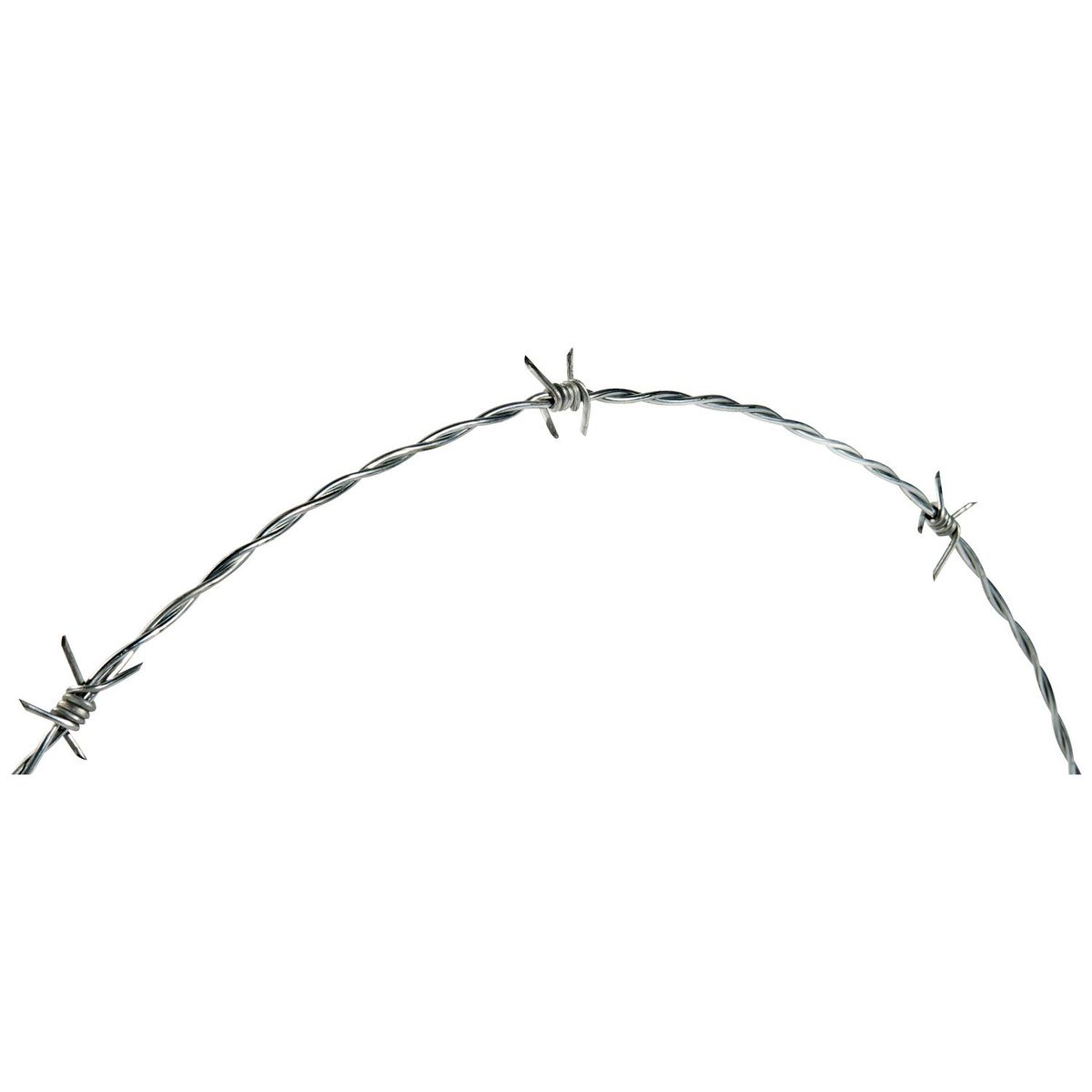 Mallalux - Rollo de alambre de púas, cal 15.5 de 300 m