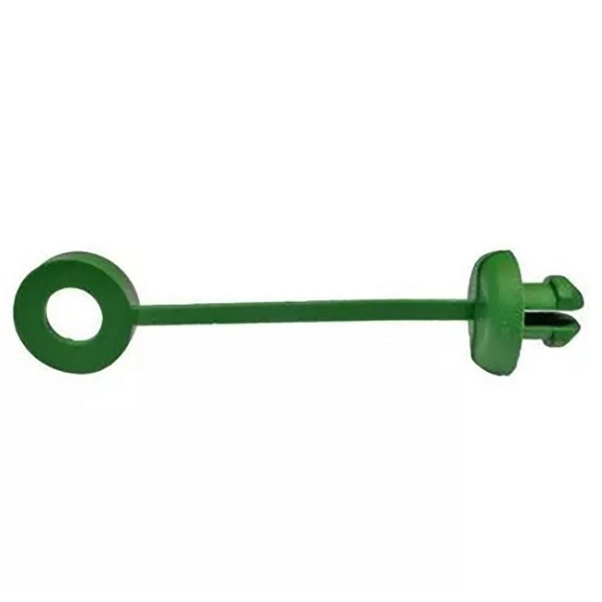 Broche para cinta plástica 500 pzs verde, marca Mallalux - Foto Principal