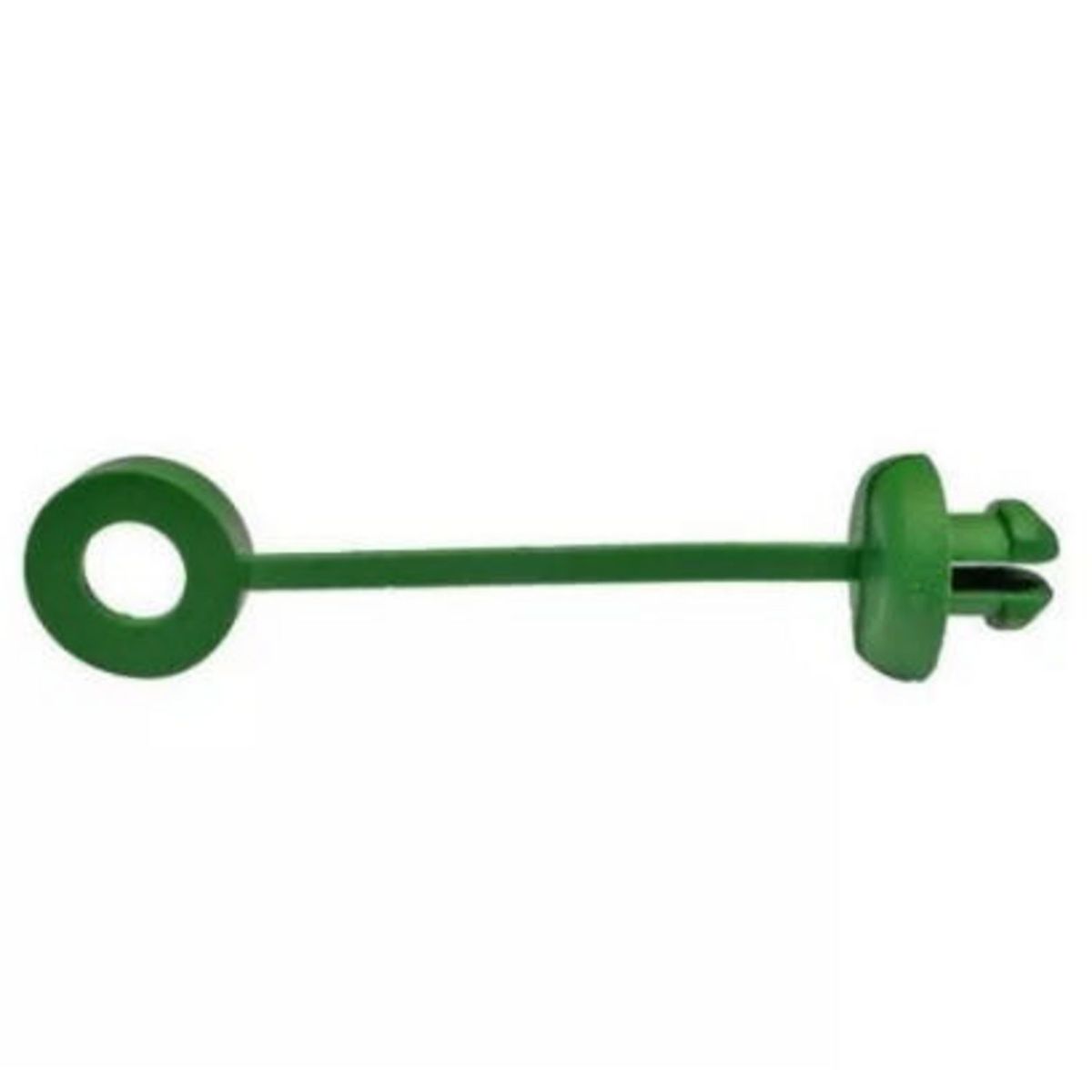 Broche para cinta plástica 500 pzs verde, marca Mallalux - Foto 2