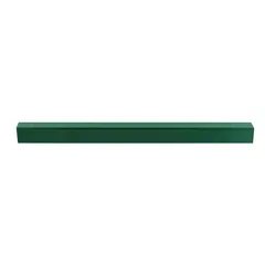 Poste para reja tipo europea de 2" a 2.5 m verde