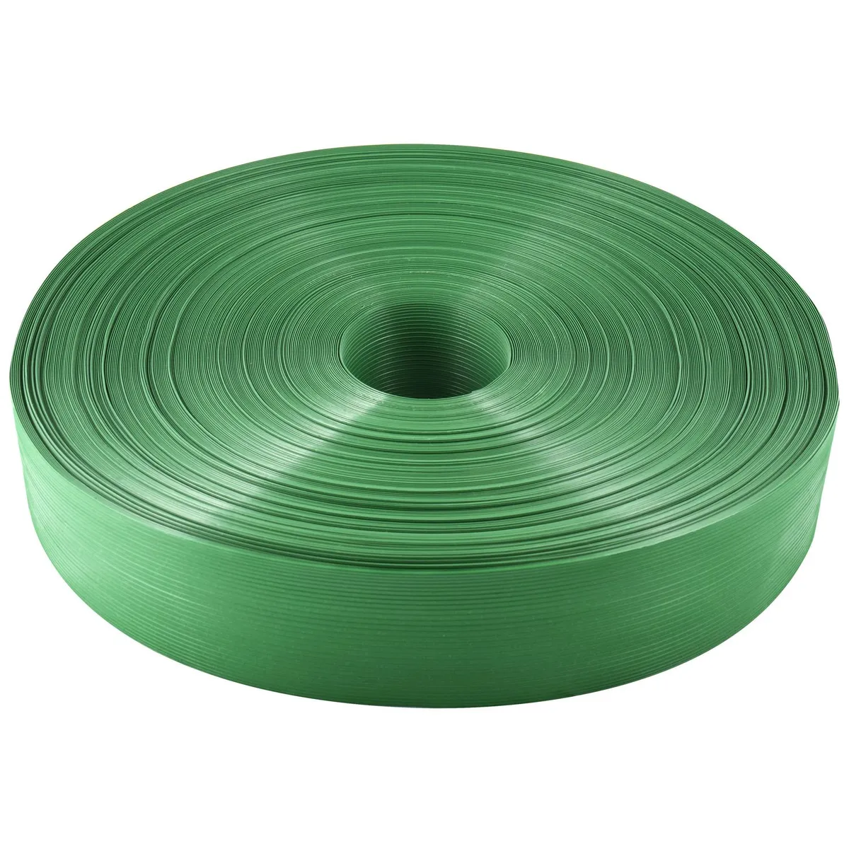 Mallalux - Cinta plástica verde de 2.5" x 10 m2