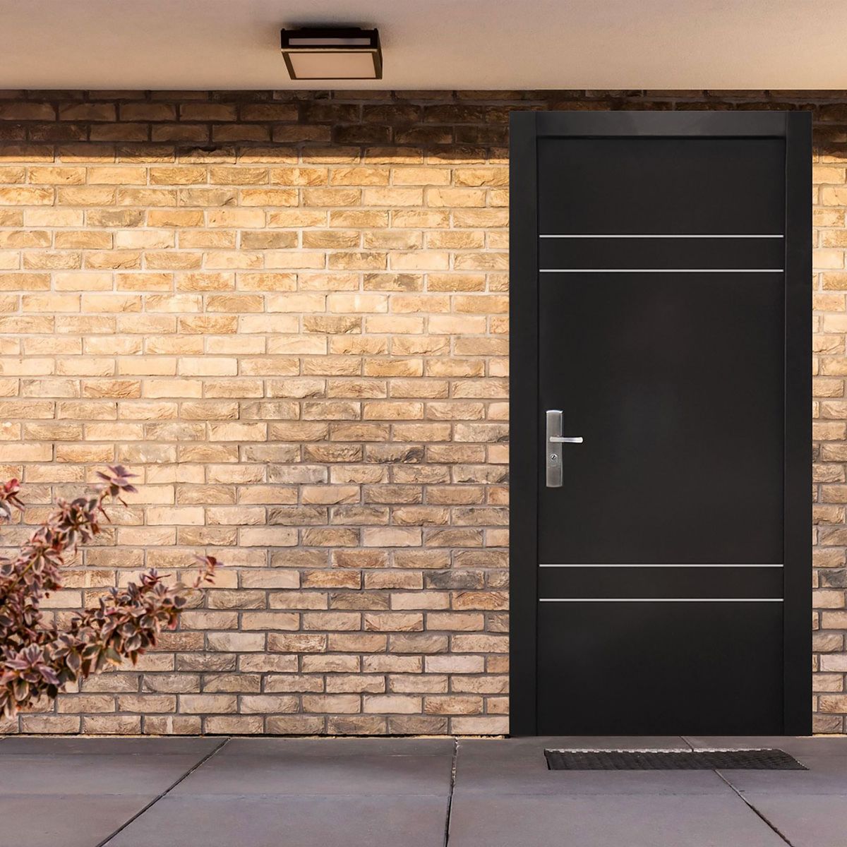 Puerta Seguridad Quatro Chocolate Derecha 95 x 215 cm, marca Serv Hogar - Foto 2