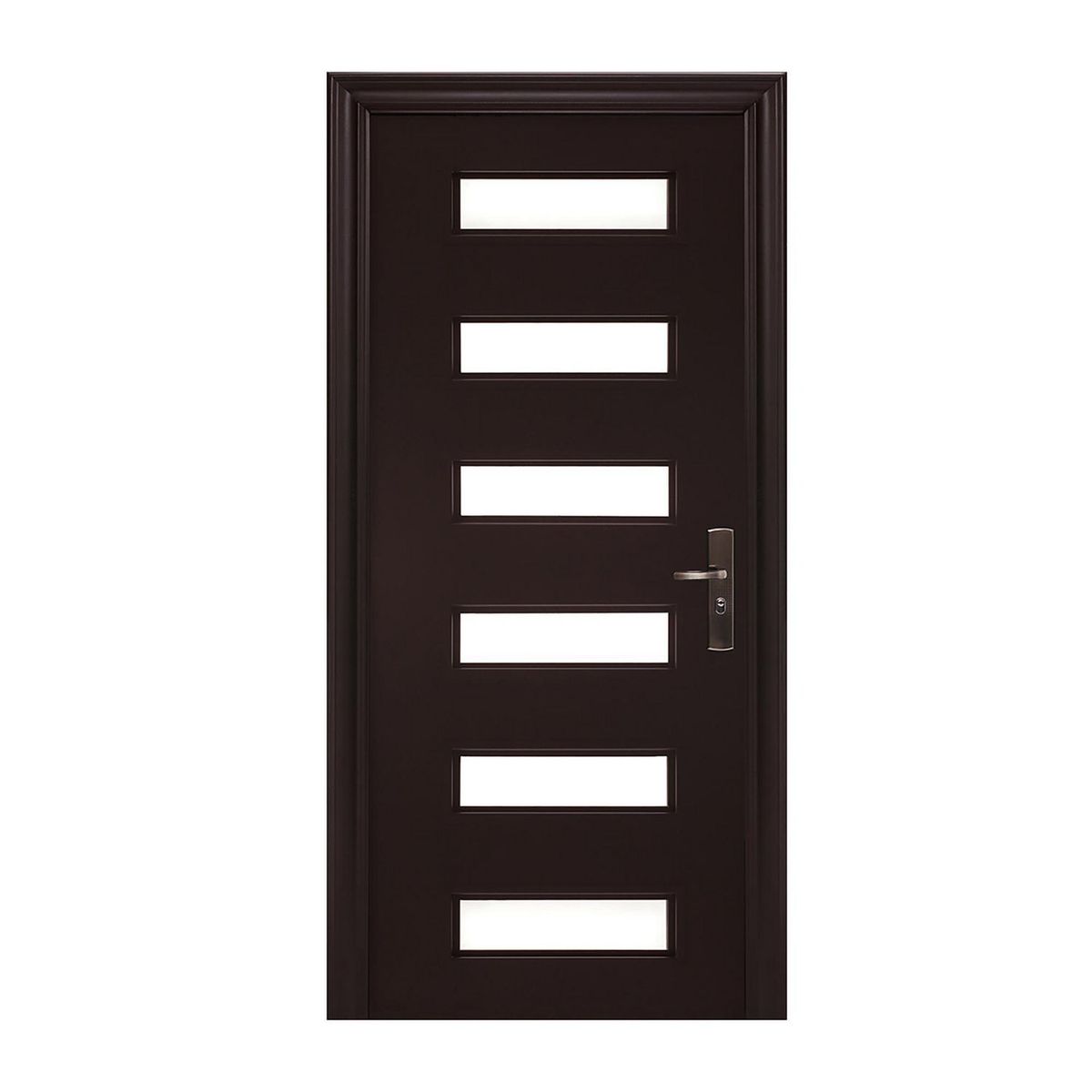 Puerta Seguridad Vista Chocolate Izquierda 95 x 215 cm, marca Serv Hogar - Foto Principal