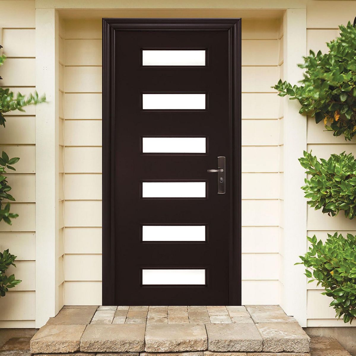 Puerta Seguridad Vista Chocolate Izquierda 95 x 215 cm, marca Serv Hogar - Foto 2