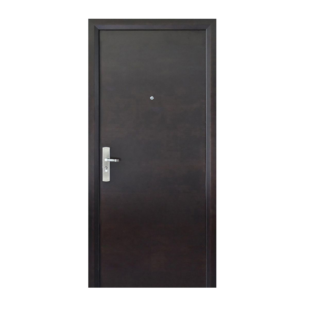 Puerta Seguridad Simple Nogal Derecha 96 x 215 cm, marca Serv Hogar - Foto Principal