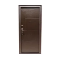 Puerta Seguridad Aspen Súper Chocolate Izquierda 95 x 213 cm