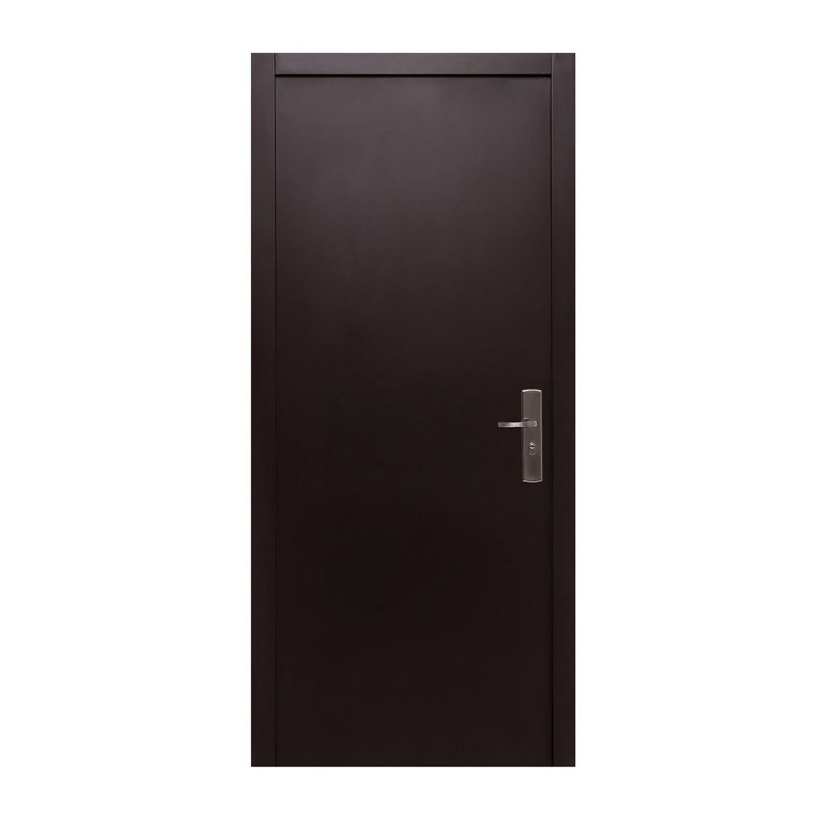 Serv Hogar - Puerta Seguridad Simplex chocolate izquierda 95 x 213 cm