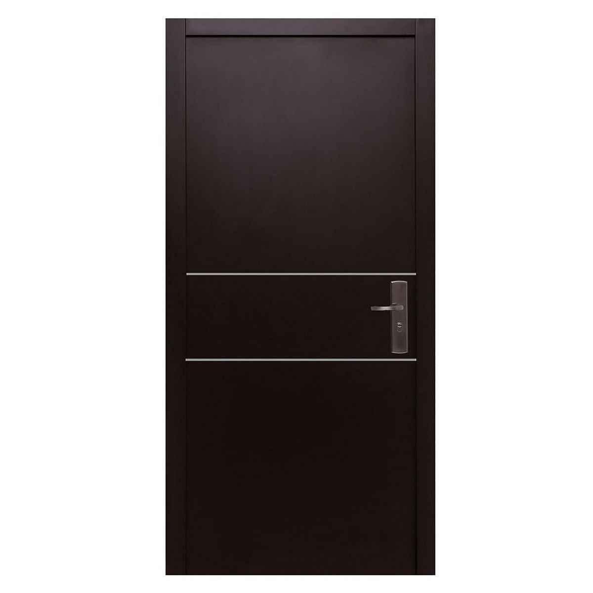 Puerta Seguridad Dual Chocolate Izquierda 95 x 215 cm, marca Serv Hogar - Foto Principal