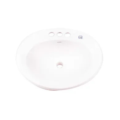 Lavabo Sobrepuesto Marsella Para Mezcladora
