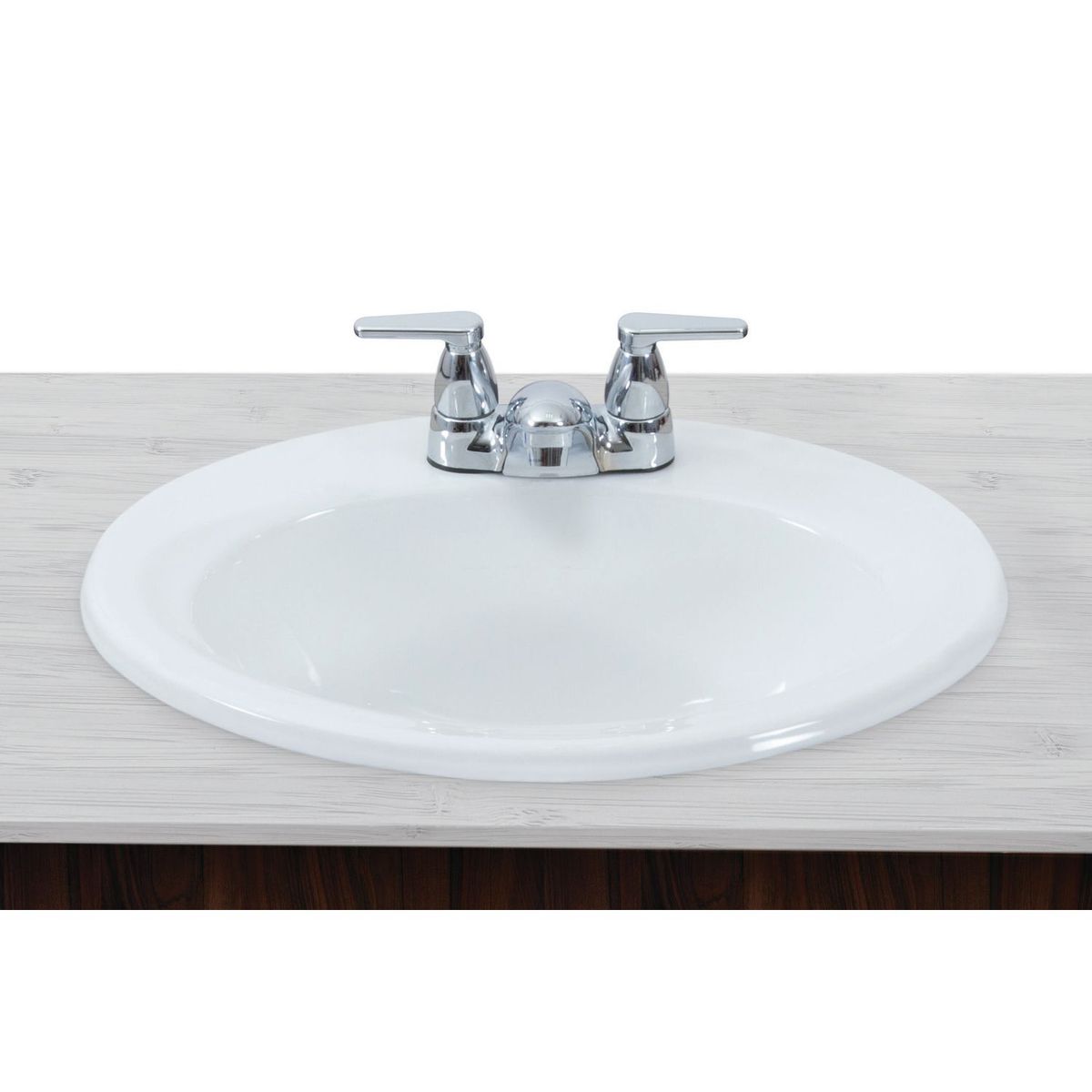 Lavabo Sobrepuesto Marsella Para Mezcladora, marca Corona - Foto 2