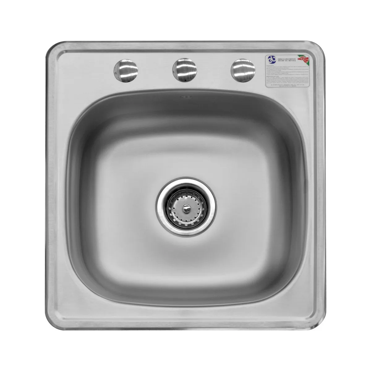 Fregadero EB 1 Tina 38 x 38 x 14 cm Empotrar, marca Eb - Foto Principal