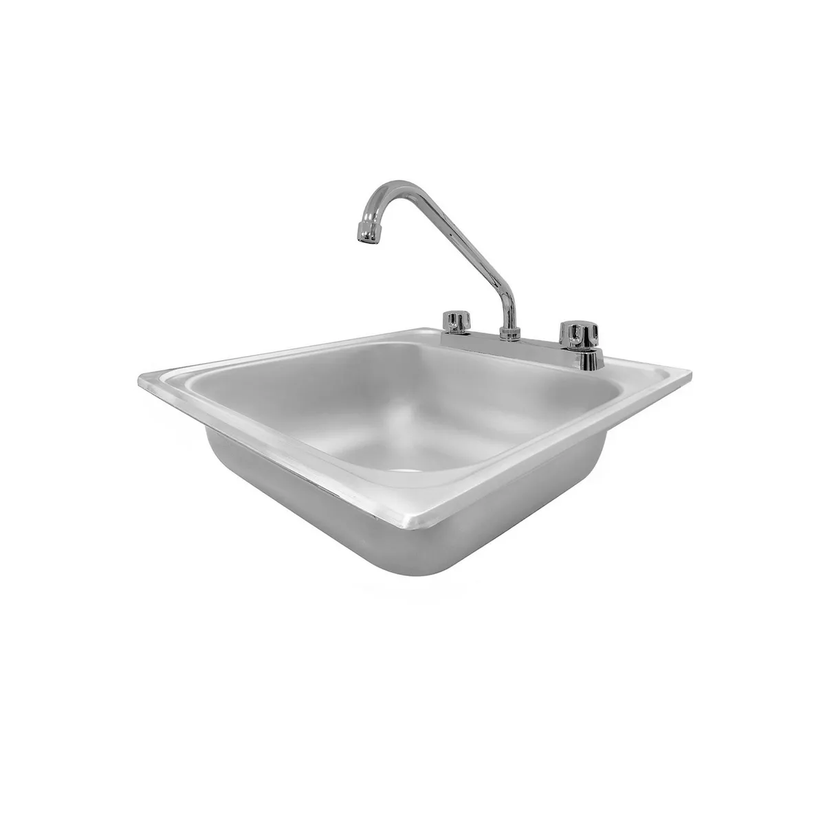 Fregadero EB 1 Tina 47 x 48 x 14 cm Empotrar con Accesorios, marca Eb - Foto Principal