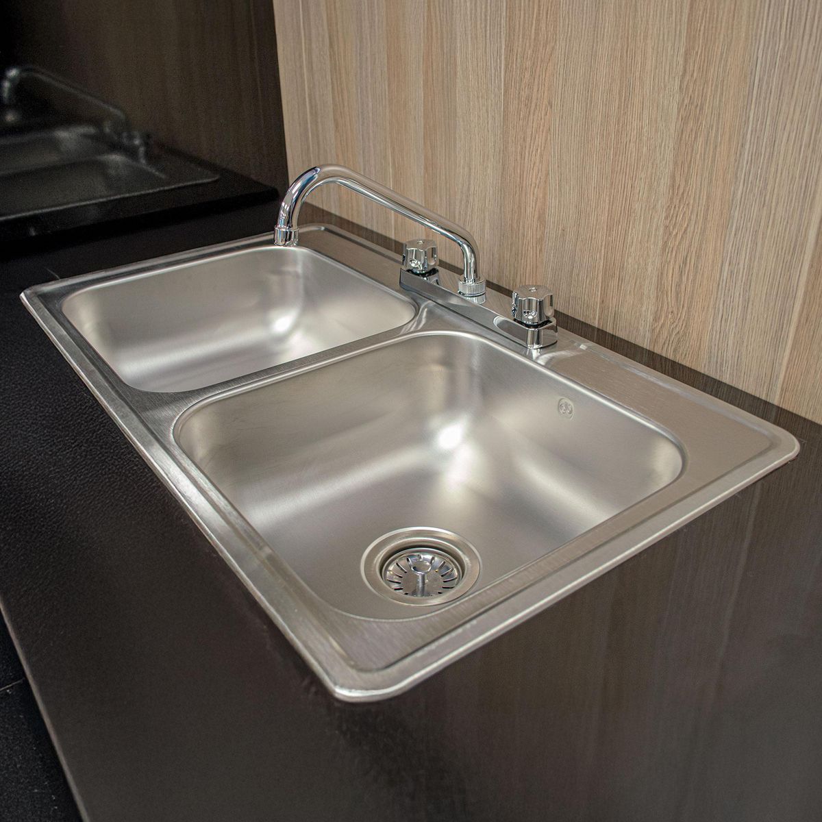 Fregadero EB 2 Tinas 84 x 48 x 15 cm Empotrar, marca Eb - Foto 2