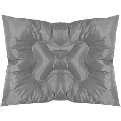 Cama dise�o hueso 66 x 90 cm Gris/Turquesa