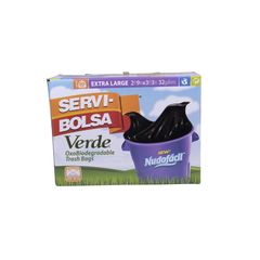 Bolsa para basura nudo fácil jumbo plus