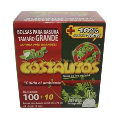 Bolsas para basura institucional grandes