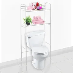 Mueble Ahorra Espacio para Baño 2 Repisas