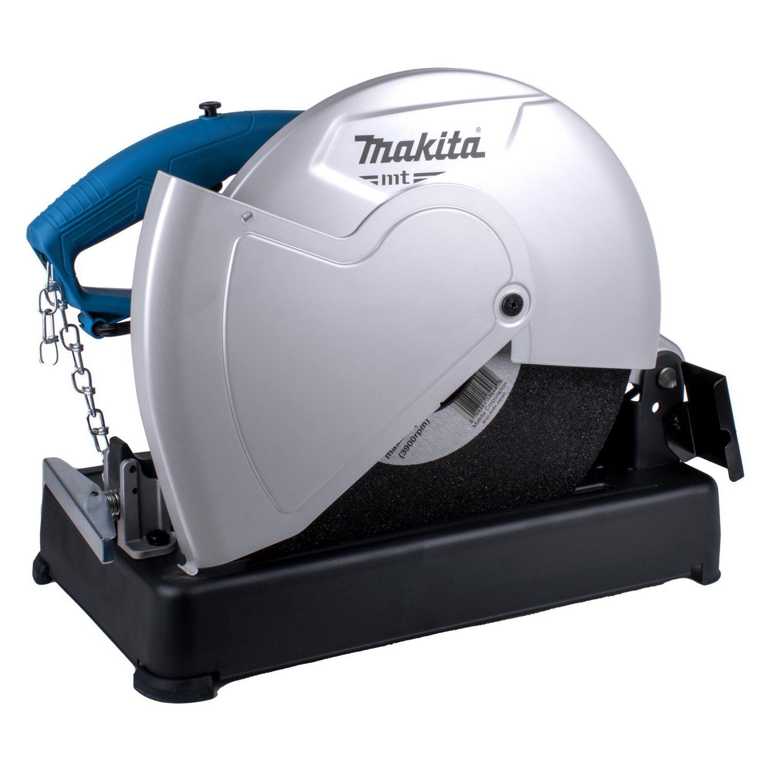 Makita - Cortadora de Metal 14" 3800 RPM 2000W con Disco Abrasivo y Llave