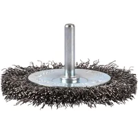 Carda Circular De Alambre 3" Zanco 1/4" P/Taladro