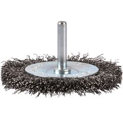 Carda Circular De Alambre 3" Zanco 1/4" P/Taladro