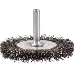 Carda Circular de Alambre 2 1/2" Zanco 1/4" para Taladro