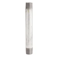 Niple 1/2 x 6 galvanizado roscado ced-40 c/cost