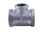Tee reducida hm galv roscada 1 1/2 x 1