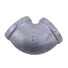 Codo hm galvanizado roscado 90 de 1 1/4