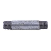Niple 1/2 x 4 galvanizado roscado ced-40 c/cost