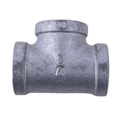 Tee hm galvanizada roscada de 3/4