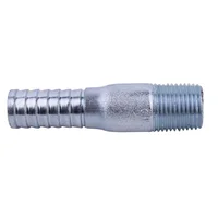 Niple botella galvanizado roscado 1/2"