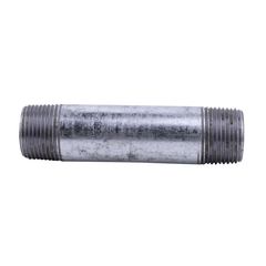 Niple 3/4 x 4 galvanizado roscado ced-40 c/cost
