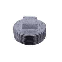 Tapon macho hm galvanizado roscado de 2