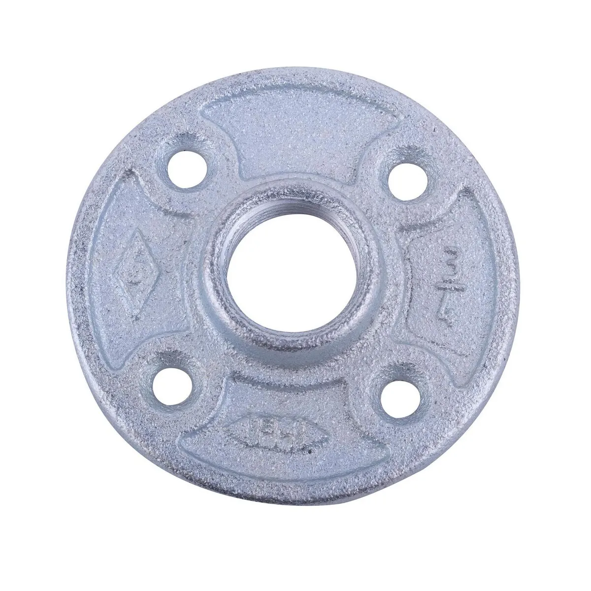 Flange piso hm galvanizada roscada 3/4, marca Mueller - Foto 2