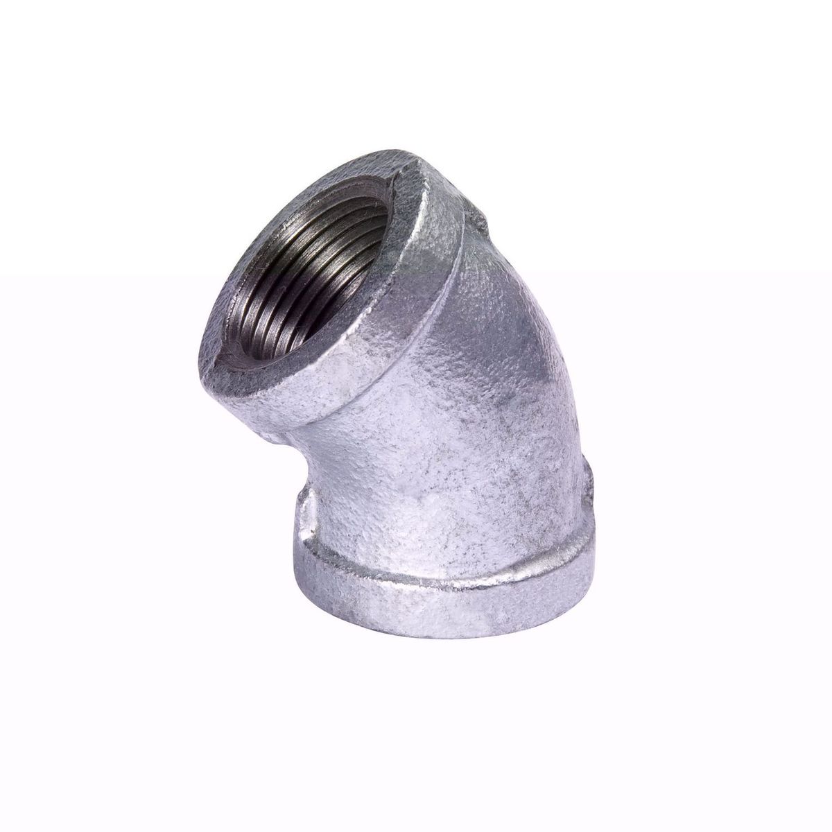 Codo hm galvanizado roscado 45 de 1, marca Mueller - Foto Principal