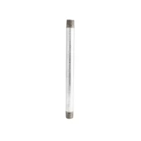 Niple 1/2 x10 galvanizado roscado ced-40 c/cost