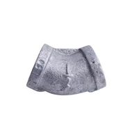 Codo hm galvanizado roscado 45 de 1/2