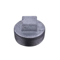 Tapon macho hm galv roscado de 1 1/2