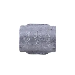 Cople liso hm galv roscado de 1/2