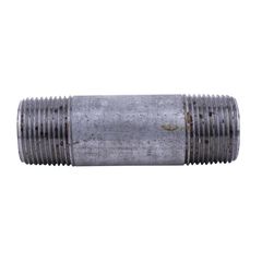 Niple 1x 4 galvanizado roscado ced-40 c/cost