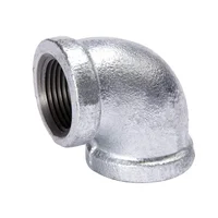 Codo hm galvanizado roscado 90 de 2