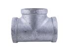 Tee hm galvanizada roscada de 1 1/2