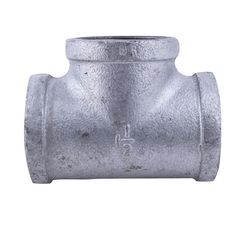Tee hm galvanizada roscada de 1 1/2