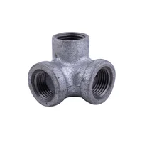 Codo rincon hm galvanizado roscado  1/2