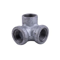 Codo rincon hm galvanizado roscado 1/2